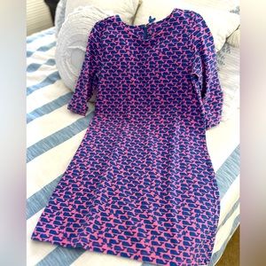 Vineyard Vines Boatneck three-quarter sleeve dress